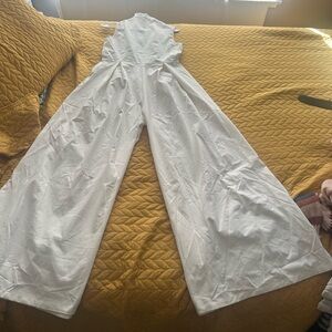 SHEIN Classic White Jumpsuit